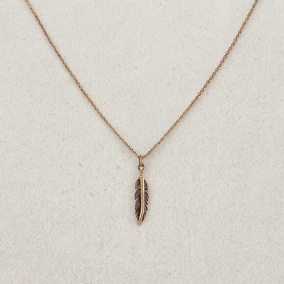 Express Feather Necklace - Picture 2 of 3